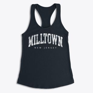 Milltown New Jersey Urban Vibe Women's Racerback Tank