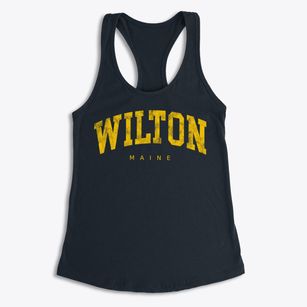 Wilton Maine Urban Vibe Women's Racerback Tank
