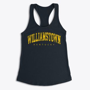 Williamstown Kentucky Urban Vibe Women's Racerback Tank