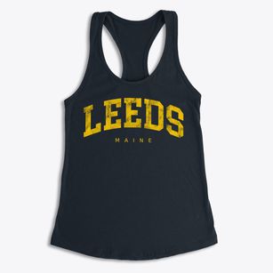 Leeds Maine Urban Vibe Women's Racerback Tank