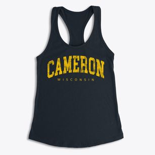Cameron Wisconsin Urban Vibe Women's Racerback Tank