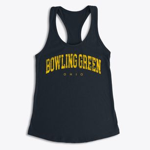 Bowling Green Ohio Urban Vibe Women's Racerback Tank