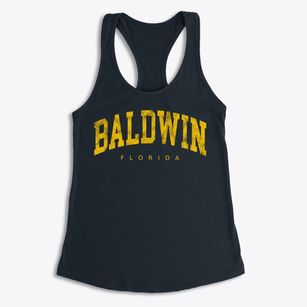 Baldwin Florida Urban Vibe Women's Racerback Tank