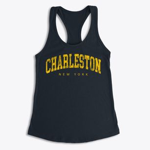 Charleston New York Urban Vibe Women's Racerback Tank