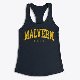 Malvern Ohio Urban Vibe Women's Racerback Tank