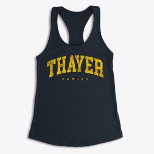 Thayer Kansas Urban Vibe Women's Racerback Tank