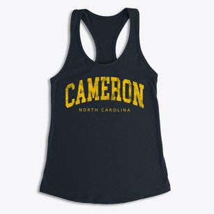 Cameron North Carolina Urban Vibe Women's Racerback Tank