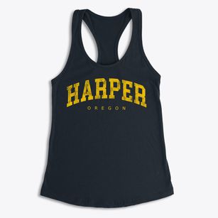 Harper Oregon Urban Vibe Women's Racerback Tank