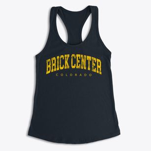 Brick Center Colorado Urban Vibe Women's Racerback Tank