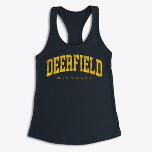 Deerfield Missouri Urban Vibe Women's Racerback Tank