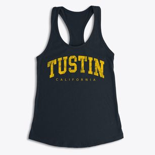 Tustin California Urban Vibe Women's Racerback Tank