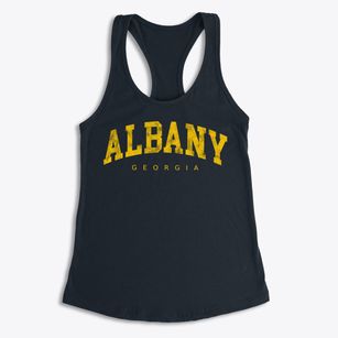 Albany Georgia Urban Vibe Women's Racerback Tank