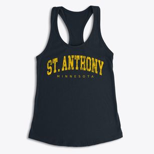 St. Anthony Minnesota Urban Vibe Women's Racerback Tank