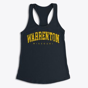 Warrenton Missouri Urban Vibe Women's Racerback Tank