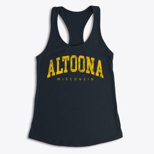 Altoona Wisconsin Urban Vibe Women's Racerback Tank