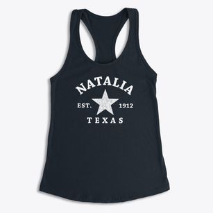 Natalia Texas Star Women's Racerback Tank