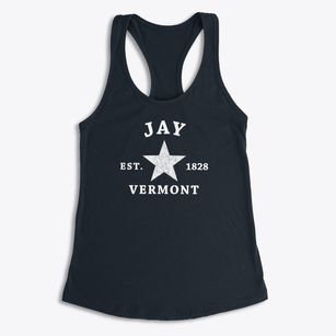Jay Vermont Star Women's Racerback Tank