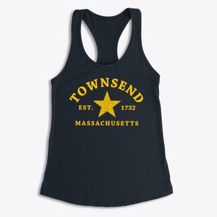 Townsend Massachusetts Star Women's Racerback Tank
