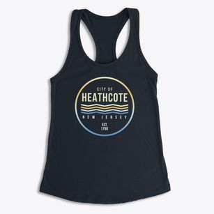 Heathcote New Jersey Color Fade Women's Racerback Tank