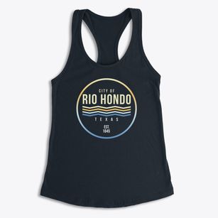 Rio Hondo Texas Color Fade Women's Racerback Tank