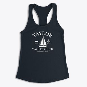 Taylor Pennsylvania Yacht Club Women's Racerback Tank