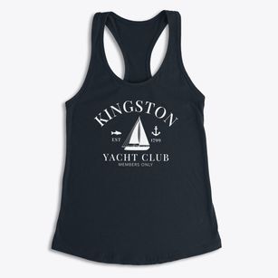 Kingston Tennessee Yacht Club Women's Racerback Tank