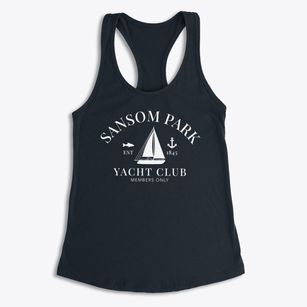 Sansom Park Texas Yacht Club Women's Racerback Tank