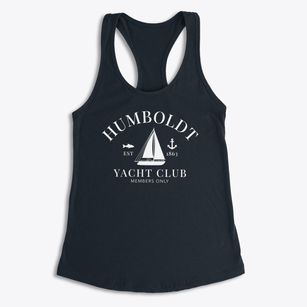 Humboldt Iowa Yacht Club Women's Racerback Tank