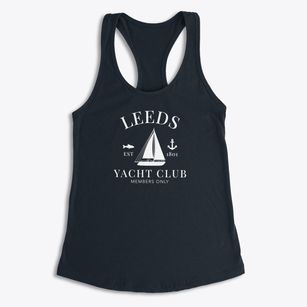 Leeds Maine Yacht Club Women's Racerback Tank