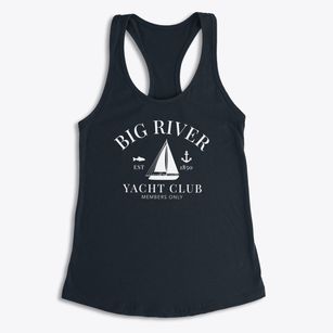 Big River California Yacht Club Women's Racerback Tank