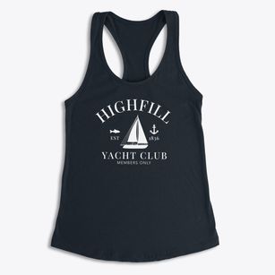 Highfill Arkansas Yacht Club Women's Racerback Tank