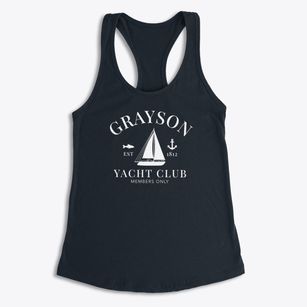 Grayson Louisiana Yacht Club Women's Racerback Tank