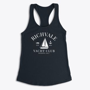 Richvale California Yacht Club Women's Racerback Tank