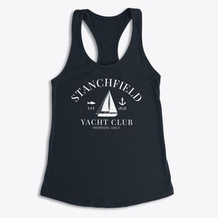 Stanchfield Minnesota Yacht Club Women's Racerback Tank