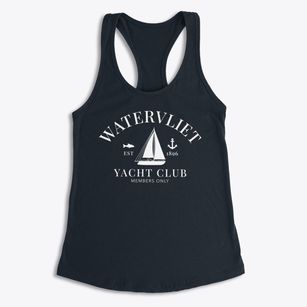 Watervliet New York Yacht Club Women's Racerback Tank