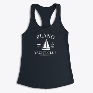 Plano Texas Yacht Club Women's Racerback Tank
