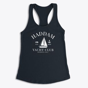 Haddam Connecticut Yacht Club Women's Racerback Tank