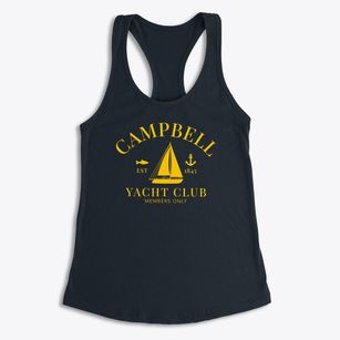 Campbell Florida Yacht Club Women's Racerback Tank