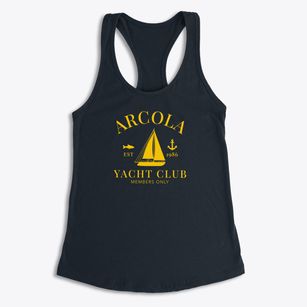 Arcola Texas Yacht Club Women's Racerback Tank