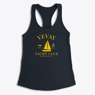 Vevay Indiana Yacht Club Women's Racerback Tank