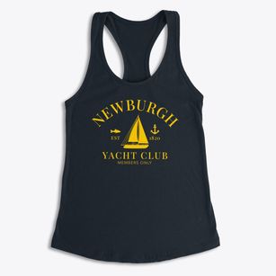 Newburgh Maine Yacht Club Women's Racerback Tank