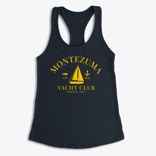 Montezuma New York Yacht Club Women's Racerback Tank