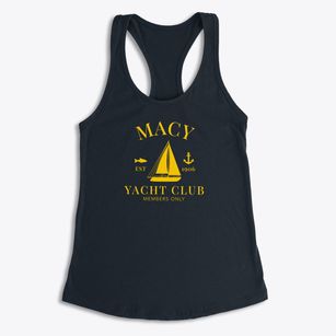 Macy Nebraska Yacht Club Women's Racerback Tank