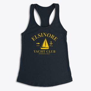 Elsinore Utah Yacht Club Women's Racerback Tank