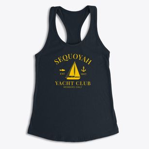 Sequoyah Oklahoma Yacht Club Women's Racerback Tank