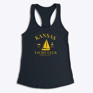 Kansas Illinois Yacht Club Women's Racerback Tank