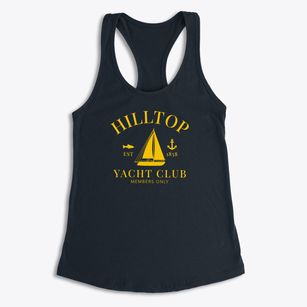 Hilltop Minnesota Yacht Club Women's Racerback Tank