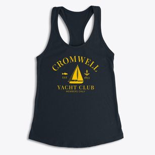 Cromwell Indiana Yacht Club Women's Racerback Tank