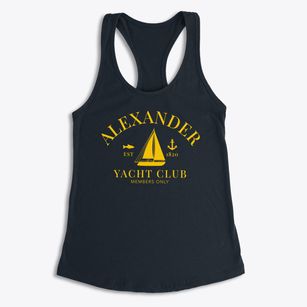 Alexander Maine Yacht Club Women's Racerback Tank