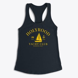 Holyrood Kansas Yacht Club Women's Racerback Tank
